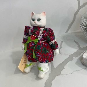 Goebel Betty Jane Carter Jollie Jingles Porcelain Cat